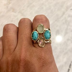 Kendra Scott Brady ring set - sz 7